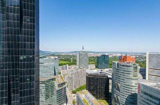 Wohnung mieten in Donau-City-Straße, 1220 Wien, Wiens neue Skyline-Adresse: Exklusives Premium-Apartment mit Panoramablick