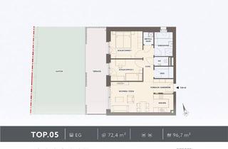Wohnung kaufen in 9500 Villach-Innere Stadt, WOHNEN MIT PLATZ ZUM LEBEN – GROSSZÜGIGE EIGENTUMSWOHNUNG MIT TERRASSE UND PRIVATER GRÜNFLÄCHE!