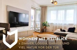 Wohnung kaufen in 4540 Bad Hall, + WOHNEN MIT WEITBLICK +4 ZIMMER, LOGGIA, GARAGE UND VIEL NATUR VOR DER TÜR