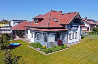 Villen zu kaufen in 9065 Ebenthal, Gepflegte Landhaus-Villa mit Garagengebäude, Carport und schönem Grundstück in Ebenthal bei Klagenfurt