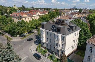 Penthouse kaufen in Würzburggasse, 1130 Wien, **Beverly Hietzing** 4-Zimmer Luxuswohnung mit 3m Raumhöhe und XXL-Dachterrasse mit Blick über Hietzing