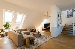 Maisonette mieten in Riemergasse, 1010 Wien, Stilvoll residieren im Herzen Wiens: Helle Dachgeschoss-Maisonette mit Klimaanlage und Dachterrasse mit Blick auf den Stephansdom