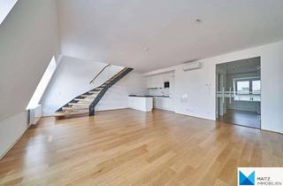 Maisonette mieten in 1040 Wien, UNBEFRISTET: Exklusive Dachgeschossmaisonette mit großer Südost-Terrasse (nahe U1)