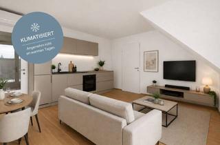 Wohnung kaufen in Fahrbachgasse 6-8/49, 1210 Wien, Neubau-Highlight mit Klimaanlage | Zukunftsorientierte Dachgeschoss Wohnung aus Hochwertigen Materialien