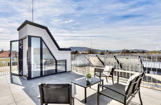 Anlageobjekt in Strebersdorf / Bisamberg, 1210 Wien, Bestlage Strebersdorf! Befristet Vermietete 5-Zimmer-Panorama-Dachterrassen-Wohnung mit Parkplatzoption in Grünruhelage