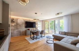 Wohnung mieten in 2700 Wiener Neustadt, Hochwertig möblierte Luxuswohnung in Bestlage! 3 Zimmer | Überdachter Balkon | Tiefgaragenplatz inklusive| Blick ins Grün | Zwichen Bahnhof und Innenstadt gelegen