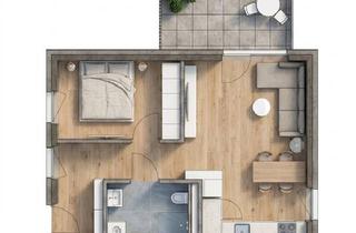 Wohnung kaufen in Ingenuin-Fischler-Straße, 6020 Innsbruck, moderne 2-Zimmer-Neubauwohnung mit Südterrasse