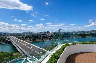 Wohnung mieten in Donau, 1220 Wien, Wohntraum im Danube Tower- Exklusive 5-Zimmer-Wohnung mit 216 m² und 100 m² Balkon