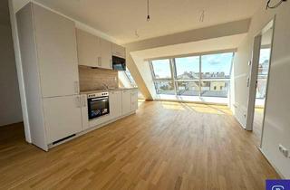 Wohnung mieten in Neilreichgasse, 1100 Wien, Provisionsfrei: Traumhafter 71m² DG-Erstbezug + 7m² Terrasse im topsanierten Altbau - 1100 Wien