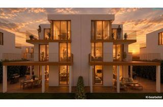 Haus kaufen in 3400 Klosterneuburg, Logenplatz über den Weinbergen: Luxus-Doppelhaus am Ölberg mit Panoramablick über Wien.