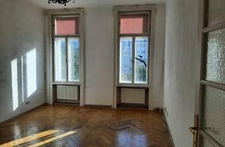Wohnung mieten in Margaretengürtel, 1050 Wien, UNBEFRISTETE SINGLEWOHNUNG/ U4-MARGARETENGÜRTEL! 40 m2 Stilaltbaumiete, Wohnschlafzimmer, Einbauküche, Gesamtmiete 690,--