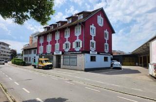 Gewerbeimmobilie mieten in 6900 Bregenz, Gewerbeliegenschaft mit Büro, Hallen, überdachten Außenflächen und Stellplätzen