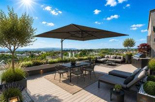 Penthouse kaufen in 2345 Brunn am Gebirge, Penthouse-Wohnung mit 131 m² Wohnfläche und sensationeller 80 m² Terrasse und Weitblick