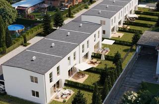 Reihenhaus kaufen in Innenstadt Klagenfurt, Waidmannsdorf, Universität, Lendkanal, Wörthersee, Südring, 9020 Klagenfurt, Reihenweise Grün - 9 Reihenhäuser mit Garten in Klagenfurt