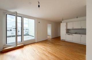 Wohnung mieten in Czeikestraße, 1100 Wien, Helle 3-Zimmer Dachgeschosswohnung mit 10m2 Terrasse im Viola Park