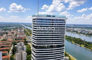 Maisonette mieten in 1220 Wien, 46. Etage im DC2 – Helles 2-Zimmer-Apartment mit 15 m² Aussichtsterrasse