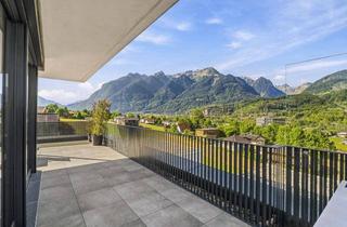 Penthouse kaufen in 6714 Nüziders, Stilvolle Penthousewohnung mit privatem Lift, großzügiger Dachterrasse und beeindruckender Bergkulisse!