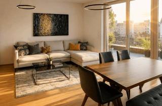 Penthouse mieten in Steingasse, 1030 Wien, Penthouse im 3. Bezirk | 106 m² + ca. 80 m² Dachterrassen | 360° Wien-Blick | voll möbliert