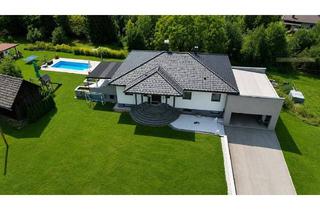 Haus kaufen in 9584 Finkenstein, Moderner Bungalow mit Pool & Naturparadies - Faaker-See-Nähe#Traumsicht #Bach #Wellness-Oase