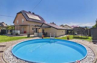 Einfamilienhaus kaufen in 9020 Klagenfurt, EINZIEHEN UND WOHLFÜHLEN – kernsaniertes Einfamilienhaus mit Poolanlage, Wärmepumpe + Photovoltaik