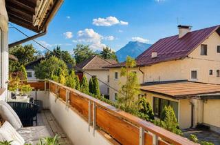 Wohnung kaufen in 5020 Salzburg, Stilvolle 3 Zimmer Wohnung mit Bergblick und Parkplatz