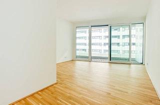 Wohnung mieten in Wagramer Straße, 1220 Wien, Nähe U1 Station Kaisermühlen - Singlewohnung mit optisch abgetrenntem Schlafbereich