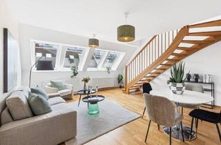 Maisonette kaufen in Porzellangasse, 1090 Wien, Bestlage Servitenviertel! Sonnendurchflutete 2-Zimmer-Dachgeschoss-Wohnung in Ruhelage