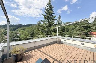 Maisonette mieten in 1140 Wien, Exklusive Maisonette mit traumhaften Terrassen und unverbaubarem Grünblick in absoluter Ruhelage