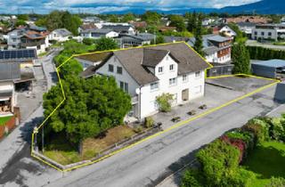 Grundstück zu kaufen in 6844 Altach, Bebautes Baugrundstück - ideal für Wohnen und Gewerbe