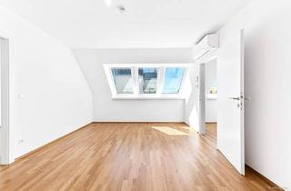 Wohnung kaufen in Erlachgasse, 1100 Wien, Dachgeschoss-Neubau – Lichtdurchflutete 2-Zimmer-Wohnung mit Klimaanlage