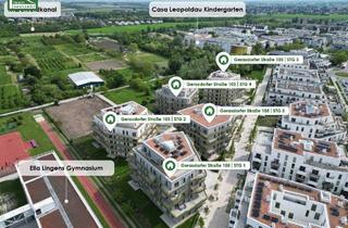 Wohnung kaufen in Gerasdorfer Straße, 1210 Wien, Hochwertiger Erstbezug im Niedrig-Energie-Standard im grünen Hirschfeld – Naturnah wohnen - Provisionsfrei