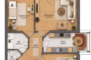 Wohnung kaufen in 5203 Köstendorf, Heimelige 3-Zimmer-Wohnung mit Loggia