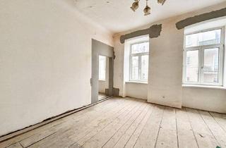 Wohnung kaufen in Ignazgasse, 1120 Wien, Sanierungsbedürftige 1,5-Zimmer-Altbauwohnung in guter Lage in Meidling