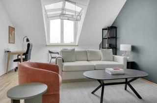Wohnung mieten in Obere Donaustraße, 1020 Wien, Luxus DG-Wohnung: 2 Zi., Ausblick, Traumlage zw. Augarten und Donaukanal, gute Anbindung & Ruhelage (VIE134)