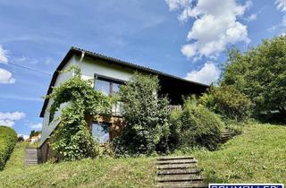 Einfamilienhaus kaufen in Waldstraße 19, 4710 Grieskirchen, Schönes Einfamilienhaus - Bungalowbauweise, in grüner Ruhelage am Stadtrand von Grieskirchen - Unverbaubare Hanglage mit Blick bis in die Alpen