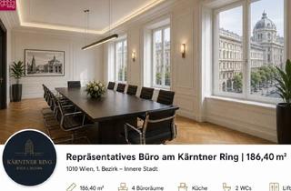 Büro zu mieten in Wiener Staatsoper,Karlsplatz, 1010 Wien, Ihre Repräsentative Geschäftsadresse am Kärntner Ring - 186 m² Büro mit Klimaanlage