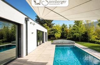 Haus kaufen in 4470 Enns, UNIQUE ? Architektenhaus mit Sauna, Pool & beheiztem Poolhaus in Enns