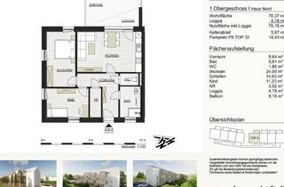 Wohnung mieten in Schaffelhoferweg 5/8, 4210 Gallneukirchen, Grüne Allee Gallneukirchen - 2 und 3-Zimmer Wohnungen, 55-70M² Neubau Erstbezug