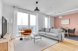 Wohnung mieten in Wehlistraße 291/Stiege, 1020 Wien, Marinatower: U2 Donaumarina, 4 Zi mit Balkon und Ausblick aufdie Donau, Gym, Sauna, Shops im Tower (VIE243)