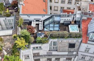 Penthouse kaufen in 1010 Wien, Exklusives Penthouse im Herzen Wiens – 3 Ebenen, Dachterrasse & Whirlpool