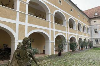 Wohnung kaufen in Schloß Strelzhof, 2732 Strelzhof, 3-Zimmer Schlosswohnung mit Garten & KFZ Stellplätzen in absoluter Grünruhelage