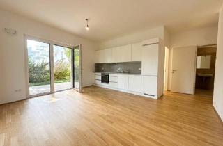 Wohnung mieten in Gerasdorfer Straße, 1210 Wien, AB SEPTEMBER: HIRSCHFELD – Neuwertige 4-Zimmer-Gartenwohnung mit Terrasse