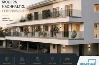 Wohnung kaufen in Norbertehrlichsiedlung 101, 8530 Deutschlandsberg, Grün vor Augen. Terrasse vor der Tür. Einfach wohlfühlen.