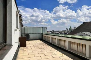 Wohnung mieten in Elisabethstraße, 1010 Wien, Ruhig gelegene 3 Zimmer Wohnung mit 40m² Terrasse im 9. Liftstock!