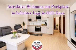 Wohnung kaufen in Ulmgasse, 8053 Graz, Beliebte Ruhelage: Gemütliche Wohnung mit Parkplatz (zugeordnet) für Pärchen