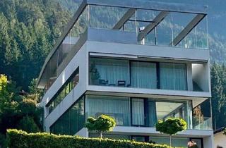 Wohnung kaufen in 6212 Maurach, Achensee: Luxuswohnung in der Architektenvilla der Superlative – Top W1 mit Seeblick, ca. 135 m² Wohnfläche, ca. 160 m² Privatgarten, ca. 25,18 m² Balkon & 2 Tiefgaragenstellplätze inklusive