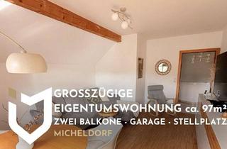 Wohnung kaufen in 4563 Micheldorf, GROSSZÜGIGE EIGENTUMSWOHNUNG MIT ZWEI BALKONEN GARAGE UND STELLPLATZ