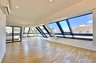 Wohnung kaufen in Naschmarkt, 1060 Wien, WOHNEN BEIM NASCHMARKT I einzigartiger Fernblick I ~77m² Wohnküche I Terrasse und Wintergarten I 3 Bäder I U-Bahn-Nähe
