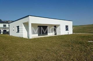 Haus kaufen in 4631 Krenglbach, BUNGALOW mit Doppelgarage - Ziegelmassiv, neuwertig, hochwertig
