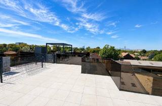 Penthouse mieten in 1220 Wien, Monthly Rental! Luxury Living! Penthouse! Skyline+Kahlenberg View! Amazing Roof Top Terrace & Garage!